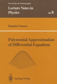 Enlarge image Cover: Polynomial Approximation of Differential Equations - Springer