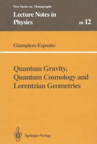 Abbildung von: Quantum Gravity, Quantum Cosmology and Lorentzian Geometries - Springer