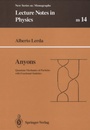 Cover: Anyons - Springer