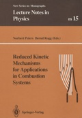 Cover: Reduced Kinetic Mechanisms for Applications in Combustion Systems - Springer