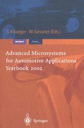 Cover: Advanced Microsystems for Automotive Applications Yearbook 2002 - Springer