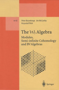 Abbildung von: The W3 Algebra - Springer