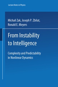 Enlarge image Cover: From Instability to Intelligence - Springer