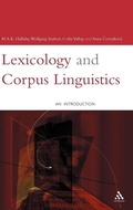 Cover: Lexicology and Corpus Linguistics - Continuum International Publishing Group Ltd.