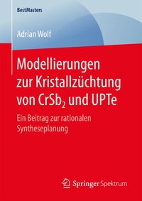Abbildung von: Modellierungen zur Kristallzüchtung von CrSb2 und UPTe - Springer Spektrum
