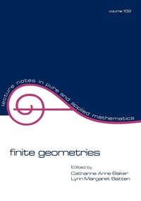 Abbildung von: Finite Geometries - CRC Press