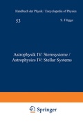Cover: Astrophysik IV: Sternsysteme / Astrophysics IV: Stellar Systems - Springer