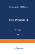 Cover: Fluid Dynamics / Str&ouml;mungsmechanik - Springer