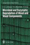 Cover: Microbial and Enzymatic Degradation of Wood and Wood Components - Springer