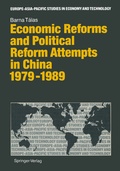 Cover: Economic Reforms and Political Attempts in China 1979-1989 - Springer