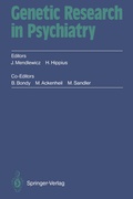 Cover: Genetic Research in Psychiatry - Springer