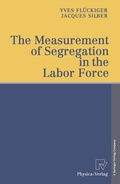 Cover: The Measurement of Segregation in the Labor Force - Physica