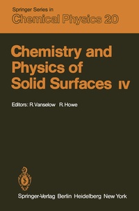 Abbildung von: Chemistry and Physics of Solid Surfaces IV - Springer