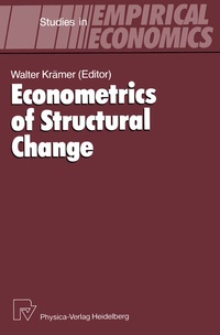 Enlarge image Cover: Econometrics of Structural Change - Physica