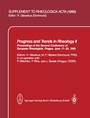 Cover: Progress and Trends in Rheology II - Steinkopff