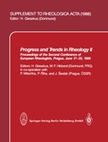Cover: Progress and Trends in Rheology II - Steinkopff