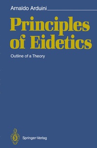 Abbildung von: Principles of Eidetics - Springer