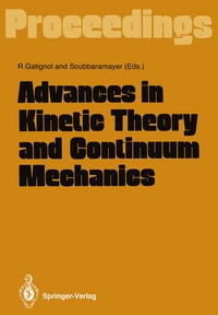 Abbildung von: Advances in Kinetic Theory and Continuum Mechanics - Springer