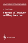 Cover: Structure of Turbulence and Drag Reduction - Springer