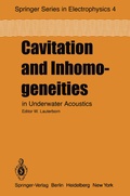 Cover: Cavitation and Inhomogeneities in Underwater Acoustics - Springer