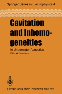 Abbildung von: Cavitation and Inhomogeneities in Underwater Acoustics - Springer