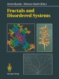 Cover: Fractals and Disordered Systems - Springer