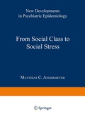 Cover: From Social Class to Social Stress - Springer