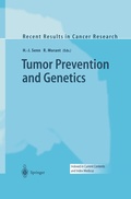 Cover: Tumor Prevention and Genetics - Springer