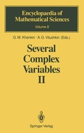 Cover: Several Complex Variables II - Springer