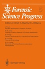 Cover: Forensic Science Progress - Springer