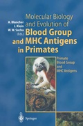 Cover: Molecular Biology and Evolution of Blood Group and MHC Antigens in Primates - Springer