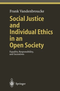 Abbildung von: Social Justice and Individual Ethics in an Open Society - Springer