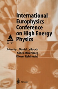 Enlarge image Cover: International Europhysics Conference on High Energy Physics - Springer