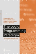 Cover: The Logic Programming Paradigm - Springer