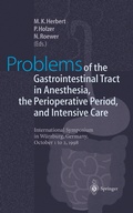 Cover: Problems of the Gastrointestinal Tract in Anesthesia, the Perioperative Period, and Intensive Care - Springer