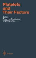 Cover: Platelets and Their Factors - Springer