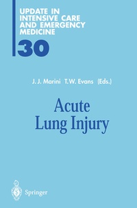 Enlarge image Cover: Acute Lung Injury - Springer