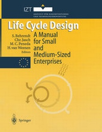 Enlarge image Cover: Life Cycle Design - Springer