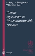 Cover: Genetic Approaches to Noncommunicable Diseases - Springer
