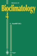 Cover: Advances in Bioclimatology_4 - Springer