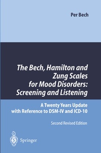 Abbildung von: The Bech, Hamilton and Zung Scales for Mood Disorders: Screening and Listening - Springer