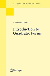 Abbildung von: Introduction to Quadratic Forms - Springer