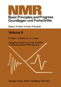 Cover: Computer Assistance in the Analysis of High-Resolution NMR Spectra - Springer