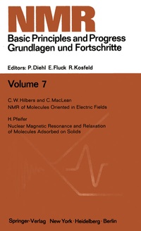 Abbildung von: NMR Basic Principles and Progress / NMR Grundlagen und Fortschritte - Springer