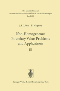 Abbildung von: Non-Homogeneous Boundary Value Problems and Applications - Springer