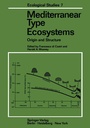 Cover: Mediterranean Type Ecosystems - Springer