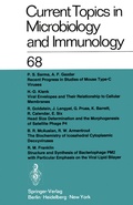 Cover: Current Topics in Microbiology and Immunology / Ergebnisse der Mikrobiologie und Immunit&auml;tsforschung - Springer