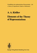 Cover: Elements of the Theory of Representations - Springer