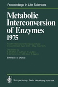 Cover: Metabolic Interconversion of Enzymes 1975 - Springer