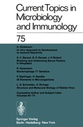 Cover: Current Topics in Microbiology and Immunology / Ergebnisse der Microbiologie und Immunit&auml;tsforschung - Springer